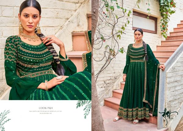 Radha Floral Anarkali Designer Salwar Suit Collection